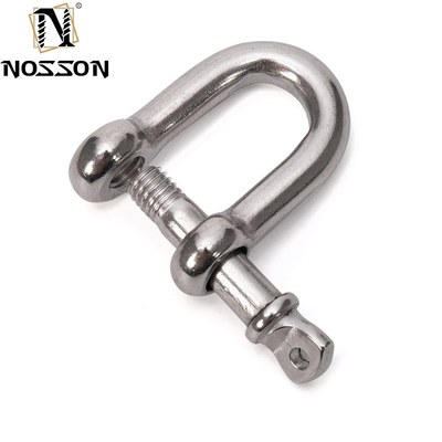 8mm Polido Marine D-tipo DIN82101 Heavy Duty Hardware Chain With Coller Pin para elevação em soluções da indústria de varejo