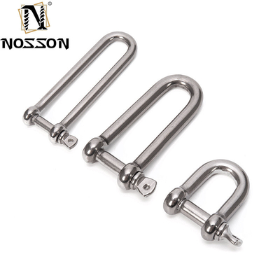 8mm Polido Marine D-tipo DIN82101 Heavy Duty Hardware Chain With Coller Pin para elevação em soluções da indústria de varejo