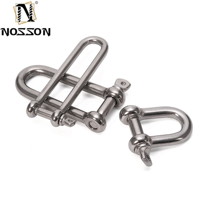 8mm Polido Marine D-tipo DIN82101 Heavy Duty Hardware Chain With Coller Pin para elevação em soluções da indústria de varejo