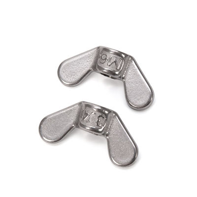 JIS padrão de aço inoxidável Wing Nut Butterfly M8 M6 M10 para aplicações personalizadas e da indústria pesada