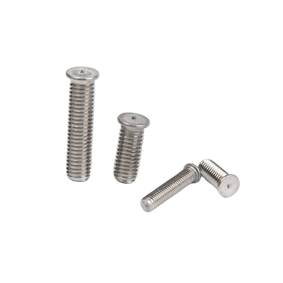 Parafusos de soldagem de aço inoxidável M3/M4/M5/M6/M8 parafusos de montagem com ponto de ponta com norma DIN