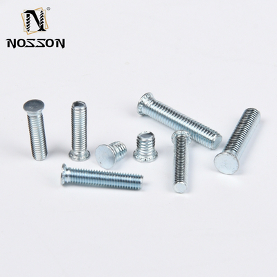 Parafusos de soldagem de aço inoxidável M3/M4/M5/M6/M8 parafusos de montagem com ponto de ponta com norma DIN