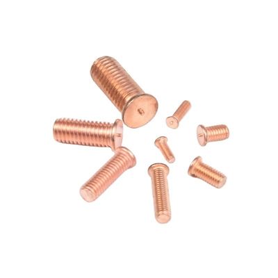 Polir PT Thread Stud Soldar parafuso Studs Soldar parafuso com padrão DIN A adição perfeita para o seu mercado de alumínio