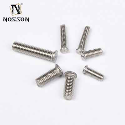 Polir PT Thread Stud Soldar parafuso Studs Soldar parafuso com padrão DIN A adição perfeita para o seu mercado de alumínio