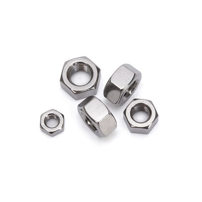 Sistema de Medição Imperial JIS Standard de aço inoxidável 304 316 Hexagon Hex Nuts M14 M16 M18 M20 M22 M24 com acabamento de zinco e cera