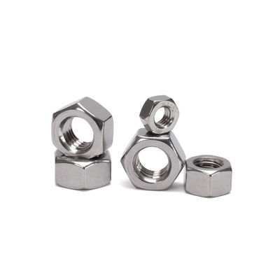 Sistema de Medição Imperial JIS Standard de aço inoxidável 304 316 Hexagon Hex Nuts M14 M16 M18 M20 M22 M24 com acabamento de zinco e cera