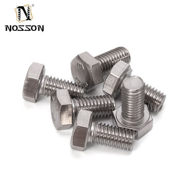 M3 M4 M5 M6 M8 M10 M12 M14 M16 M20 CINCO PLATADO AÇO INOX DIN931 Ferramenta parcial de parafuso de parafuso e máquina de lavar com estilo cabeça HEX