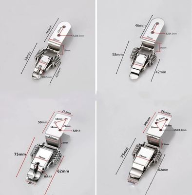 Clipe de toggle para desempenho preciso na indústria pesada com medição métrica de 16-300 mm e padrão ISO