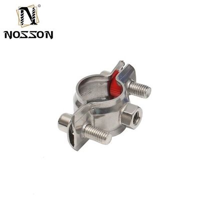 Apoio à Indústria Pesada 16-300mm Rondas Clip de Tubo com Projeto de Bolto e Sistema de Medição Métrica de Revestimento de Borracha Personalizado