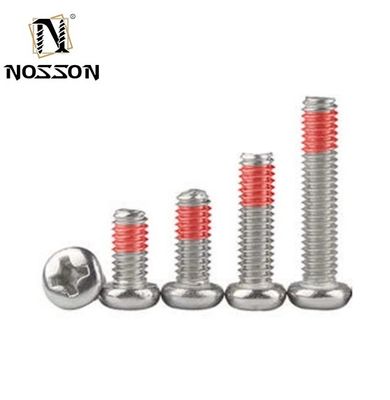 Parafusos de direção hexadecimal de aço inoxidável métrico de acabamento simples com chave de bloqueio de fios com norma GB e certificação ISO