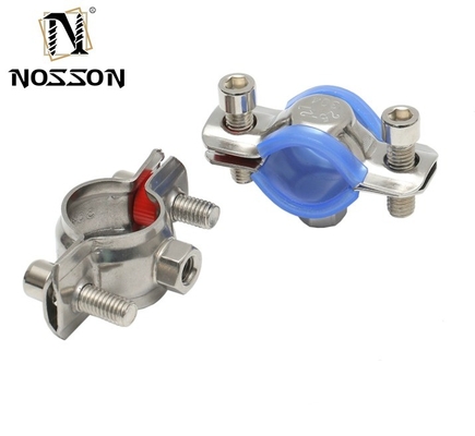 Aplicação de um dispositivo de fixação de engrenagem de aço inoxidável de 16-300 mm com vedações e parafusos EPDM fabricados de acordo com a norma ANSI/ASME