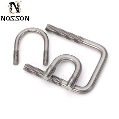 Aço inoxidável 316 para parafusos U de dobra redonda plana DIN1142 Especial para M3 M4 M5 M6 M8 M10 M12 M16 M20 ANSI/ASME