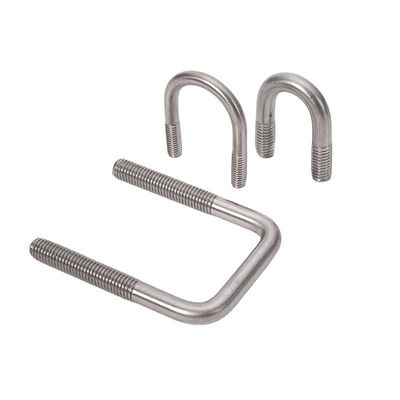 ZINC Finish Round Bend U Bolt para projetos de construção em edifícios feitos de aço inoxidável