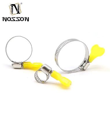 Sistema métrico de medição de tubos ajustáveis de aço inoxidável e pinças de tubos de liberação rápida com acabamento de zinco durável