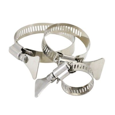 Apertador de mangueira de bloqueio rápido Apertadores de conector com alça e acabamento de zinco para alimentos e bebidas Indústria geral Amostra em estoque