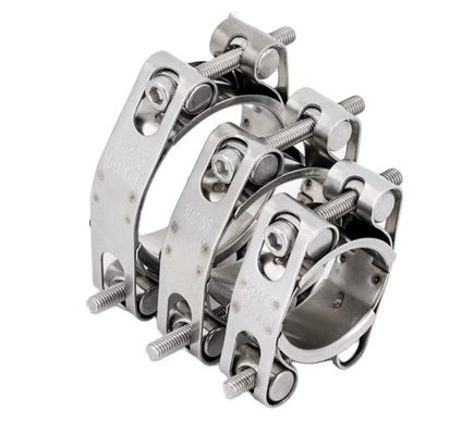 Grampos pesados Bolts Grampos Tipo com acabamento de zinco GB padrão Grampos de mangueira de aço inoxidável fortes Super Potência