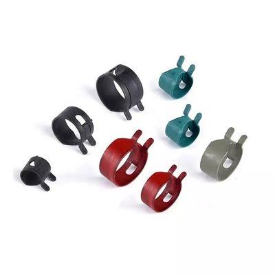 Instock zinco mola de vácuo óleo combustível água cpu mangueira clipe tubo para banda braçadeira metal prendedor mola clipes braçadeira combustível aros tubo ar