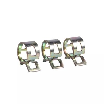 6-15mm Grampos de carga pesada Tipo de banda de mola de combustível Mangueira de vácuo de tubo de silicone Grampos revestidos de zinco para indústria pesada