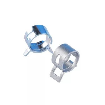 Aperto de mangueira de aço inoxidável de trabalho pesado Metal Action Fue Spring Type Hose Clamp com acabamento de zinco e suporte OEM personalizado