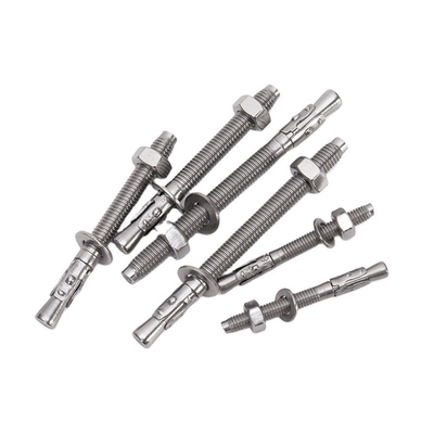 Tornos de âncora de cunha M8 M10 M12 M36 padrão DIN 529 aço inoxidável Boulon tornos de âncora de concreto Drop em âncora de expansão