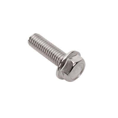 Grau A2-70 SS 304 316 ANSI B18.21 5/16&quot; 3/8&quot; Inch Size Hex Flange Bolt com acabamento DIN Standard Zinc