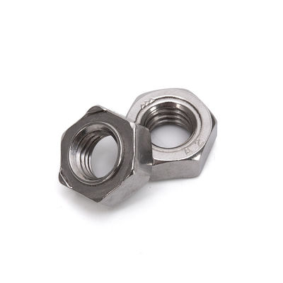 Sistema de medição métrico 316 de aço inoxidável Hexagon Nut M3 M4 M5 M6 M8 M10 M12 M14 M16 M20 para indústria automóvel