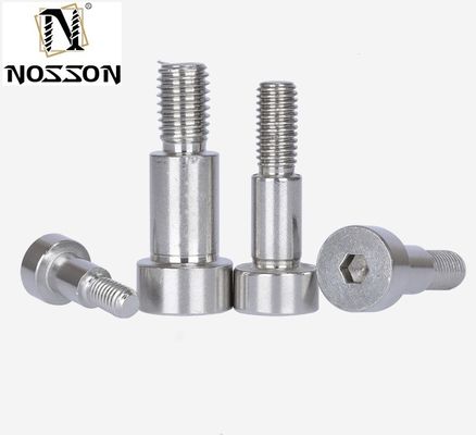 Certificado ISO9001 SUS304 cabeça de ronco recta, tomada hexadeca, parafusos de descolagem de ombro para precisão de usinagem