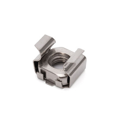 Cromo M4 M6 Cage Nut de zinco com parafuso ISO Standard Plain Finish 304 aço inoxidável