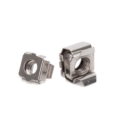 Sistema de medição métrico aço inoxidável quadrado M6 porcas de gaiola parafusos M10 M3 clip com DIN padrão e acabamento de óxido negro