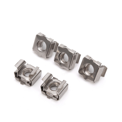 Sistema de medição métrico aço inoxidável quadrado M6 porcas de gaiola parafusos M10 M3 clip com DIN padrão e acabamento de óxido negro
