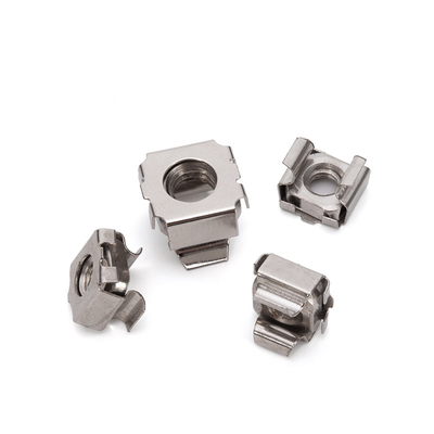 Sistema de medição métrico aço inoxidável quadrado M6 porcas de gaiola parafusos M10 M3 clip com DIN padrão e acabamento de óxido negro