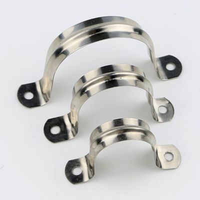 Acero inoxidável 16 mm dois buracos cabo de sela de tubulação com superfície lisa e assistência personalizada ODM