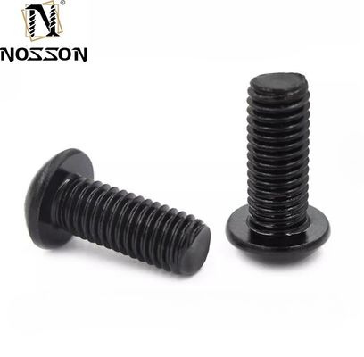 Design de acabamento preto Beall aço carbono M3 M4 M12 Allen chave cabeça de cogumelo parafusos de cabeça de botão para industrial