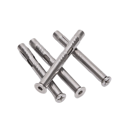 Aço Prateado Mancha de Ferro Galvanizado Anchor Contro-encosto cabeça parafuso com porca 4.8 8.8 10.9 12.9 Grau Sistema de Medição INCH