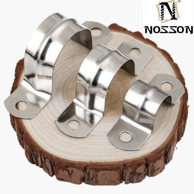 Acero inoxidável 16 mm dois buracos cabo de sela de tubulação com superfície lisa e assistência personalizada ODM