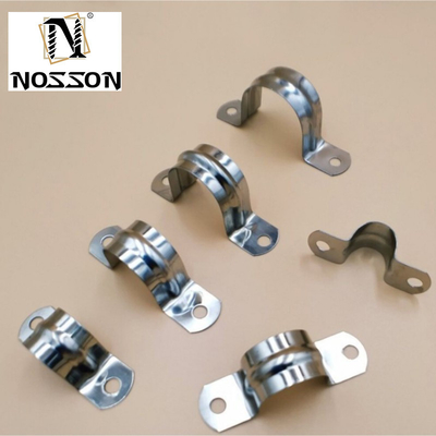 Clamps de mangueira de aço inoxidável tipo U Clamps de sela Clamps de tubulação Clamps de roteamento para eficiência e durabilidade de roteamento de tubulação