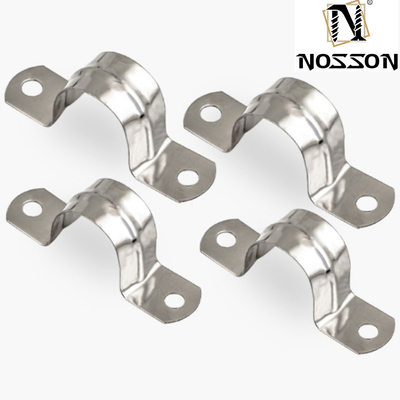 Clamps de mangueira de aço inoxidável tipo U Clamps de sela Clamps de tubulação Clamps de roteamento para eficiência e durabilidade de roteamento de tubulação
