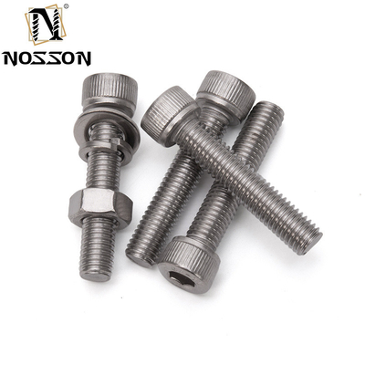 Availabe Metric A2 A4 304 316 Din 912 Allen parafuso M1.6 M2 M2.5 M3 M4 M5 M6 M7 M8 M9 Hex Socket Head Cap Hexagon Inner parafusos