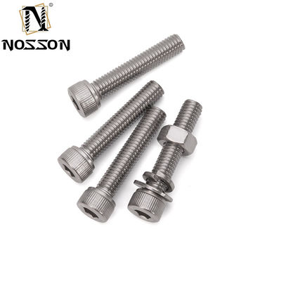 M2 M2.5 M5 M6 M8 Aço inoxidável DIN965 Hex Socket Head Flat Countersunk Torx Slotted Small Black Allen Bolt Máquina parafuso