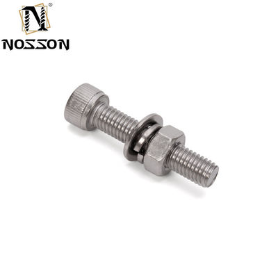 Aço inoxidável M2 M2.5 M3 M4 M5 M6 M8 M10 M12 M14 M16 Grau 12.9 Óxido negro Allen parafusos Hex Socket Cap cabeça parafusos INCH