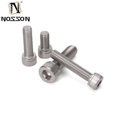 Aço inoxidável M2 M2.5 M3 M4 M5 M6 M8 M10 M12 M14 M16 Grau 12.9 Óxido negro Allen parafusos Hex Socket Cap cabeça parafusos INCH