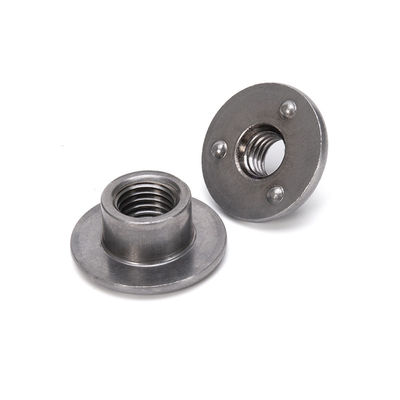 Sistema de medição métrico padrão ISO 304 aço inoxidável M3 M4 M5 M6 M8 M10 Din 546 porcas redondas com buraco para industrial