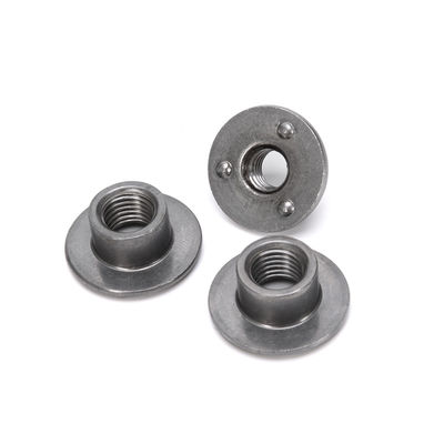 Sistema de medição métrico padrão ISO 304 aço inoxidável M3 M4 M5 M6 M8 M10 Din 546 porcas redondas com buraco para industrial