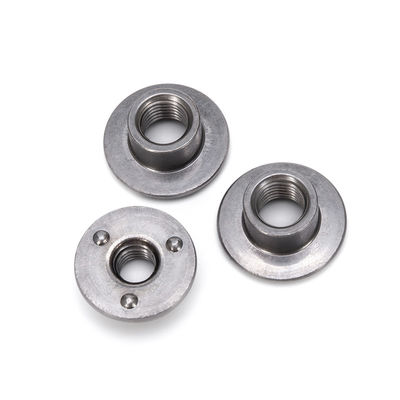 Sistema de medição métrico padrão ISO 304 aço inoxidável M3 M4 M5 M6 M8 M10 Din 546 porcas redondas com buraco para industrial