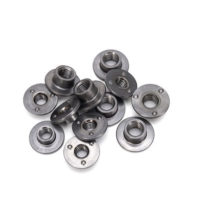 Sistema de medição métrico padrão ISO 304 aço inoxidável M3 M4 M5 M6 M8 M10 Din 546 porcas redondas com buraco para industrial