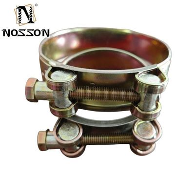 Grade industrial JIS Standard Solid Robust Heavy Duty Hose Clamp com revestimento de zinco