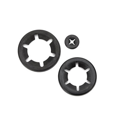 Aço preto Starlock Lavadores de bloqueio de dentes internos Essenciais para mineração e M3M4M5M6M8M10M12M14M16M18M20M22M24M27m30 Tamanhos