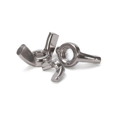 Sistema de medição métrico DIN315 M3 M4 M5 M6 M8 Nozes de asa fabricadas de aço ligado competitivo para a indústria do retalho