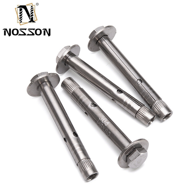 Aço inoxidável cabeça hexagonal de betão para ancoragem parafusos M6M8M10M12 Capacidade 700 azul diâmetro 5/16IN TiCN