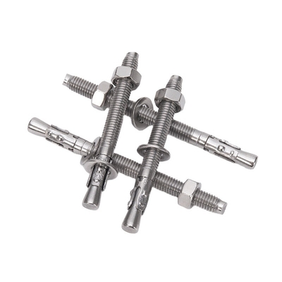 Resistente à corrosão DIN padrão de prata de aço de cunha de âncora de galvanização galvanizado de expansão M6 M8 M10 M12